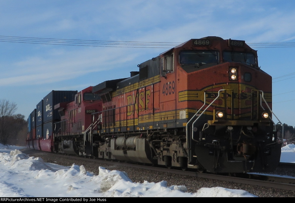 BNSF 4869 East